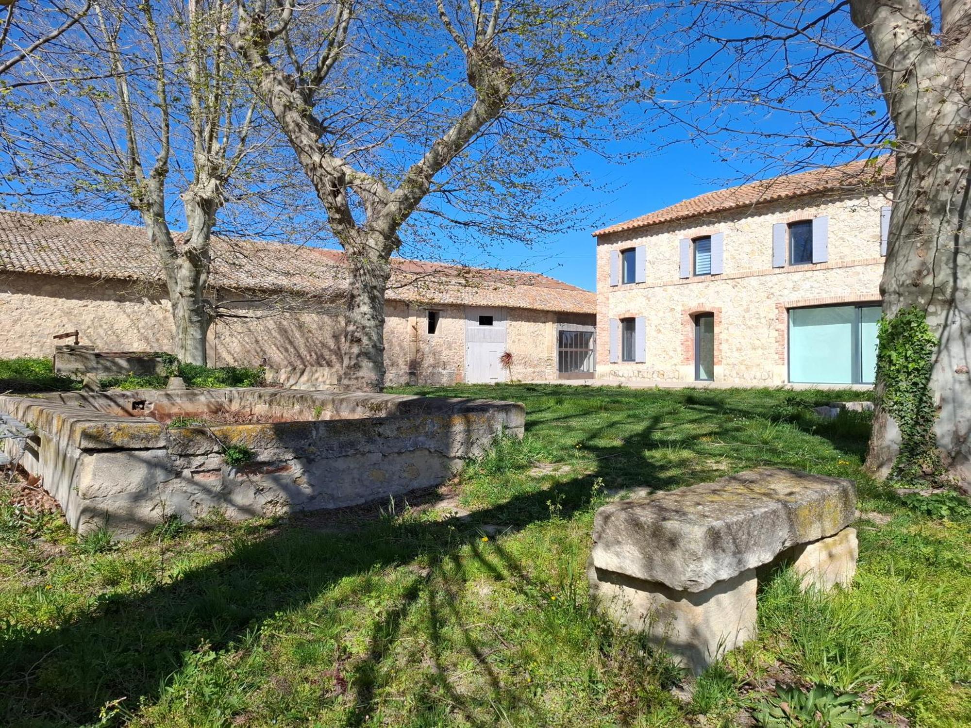 Mas De Bonnafoux Villa Beaucaire  Eksteriør billede